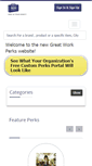 Mobile Screenshot of greatworkperks.com